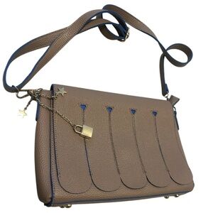 Pink Haley NWOT vegan leather pebble crossbody bag with charms! Great colours